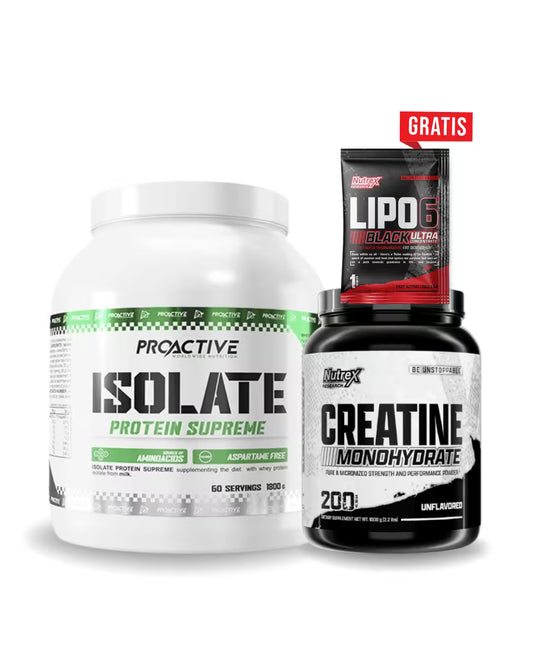Combo ISOLATE + Creatina + Regalo