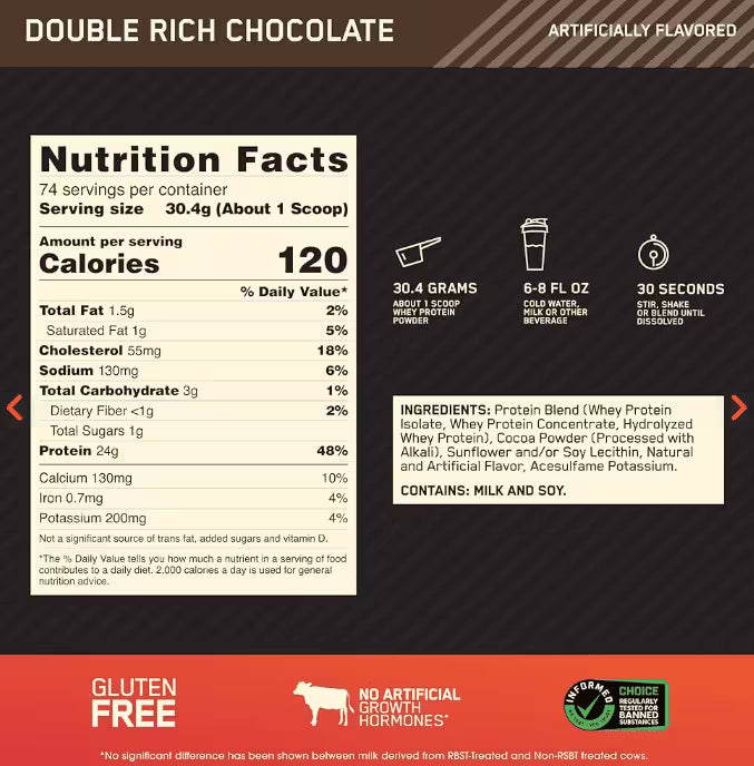 ON Gold Standard 100% Whey